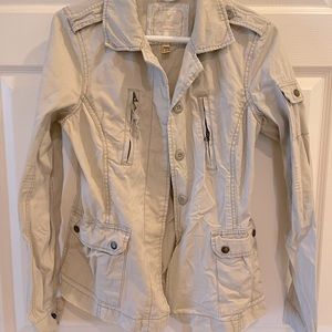 New without tags American Eagle khaki utility jacket